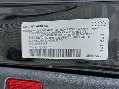 2023 Audi S5 Sportback Prestige quattro