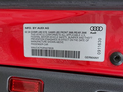 2024 Audi S5 Sportback Premium Plus quattro
