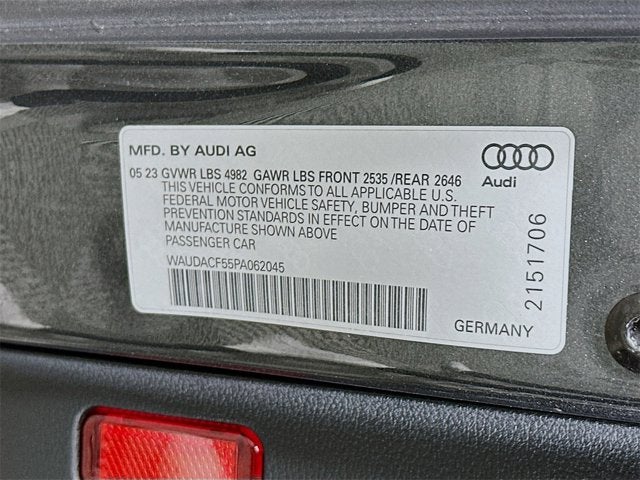 2023 Audi A5 Sportback S line Premium