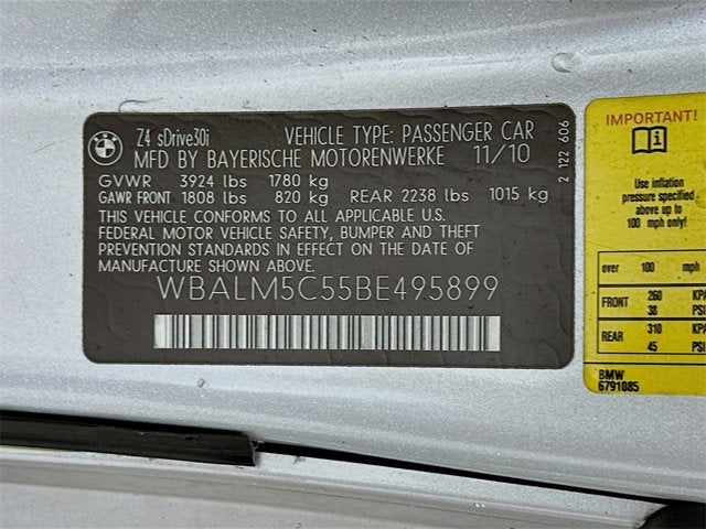 2011 BMW Z4 sDrive30i