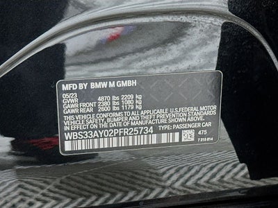 2023 BMW M3 Competition