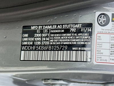 2015 Mercedes-Benz E-Class E 350