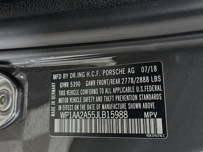 2018 Porsche Macan Base