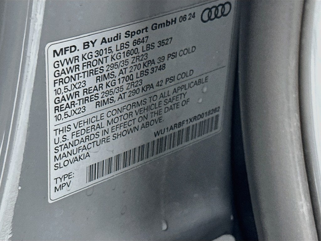 2024 Audi RS Q8 4.0T quattro