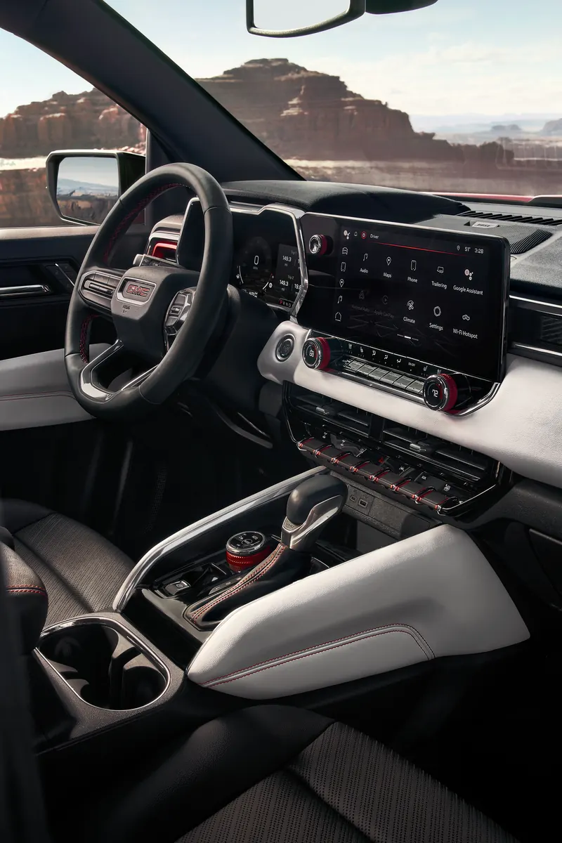2026 GMC Canyon infotainment system at Gerald Jones GMC in Graniteville SC