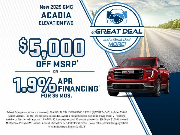 2025 GMC Acadia