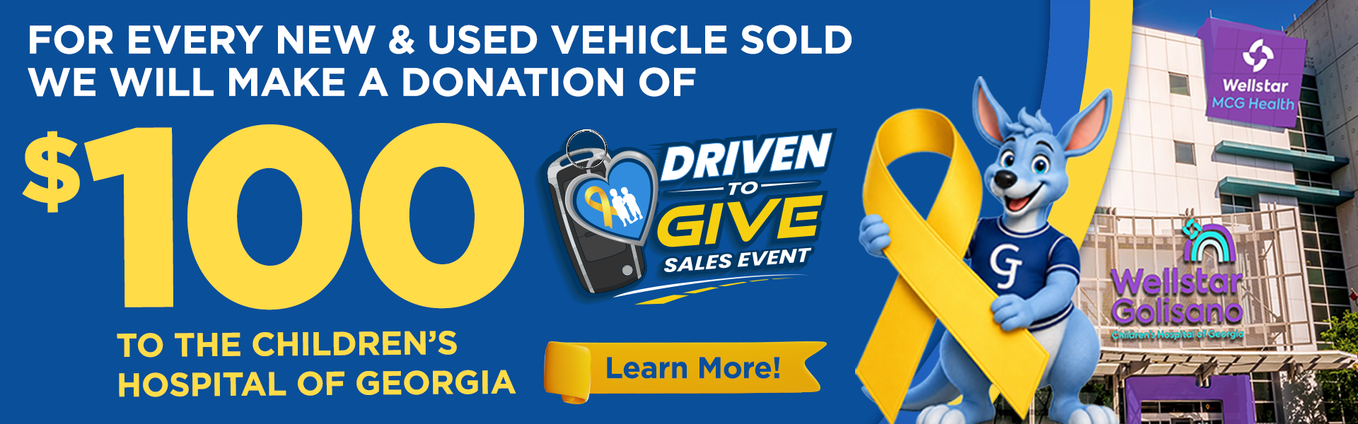 DRIVEN TO GIVE SALES EVENT