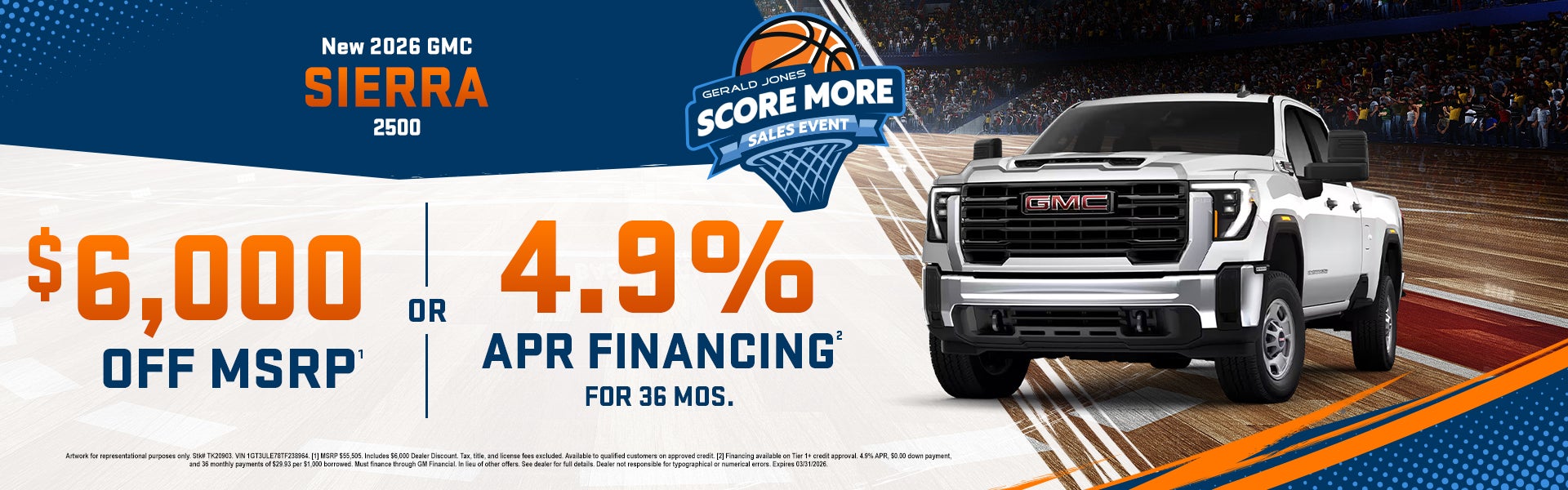 New 2026 GMC SIERRA 2500