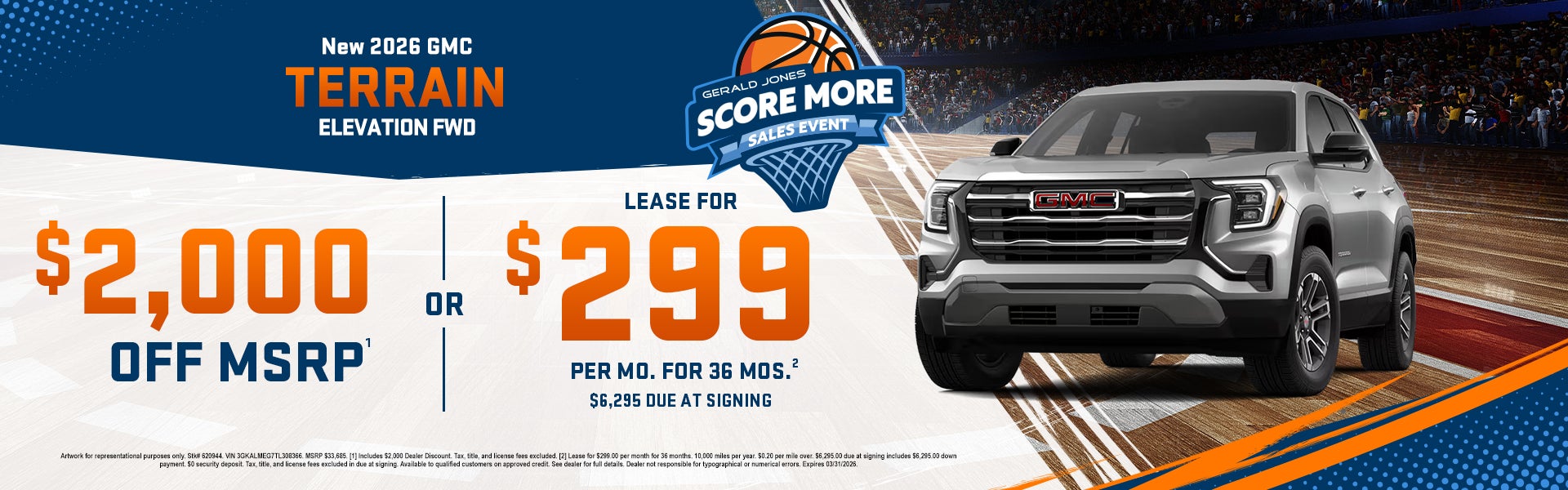 New 2026 GMC TERRAIN ELEVATION EWD