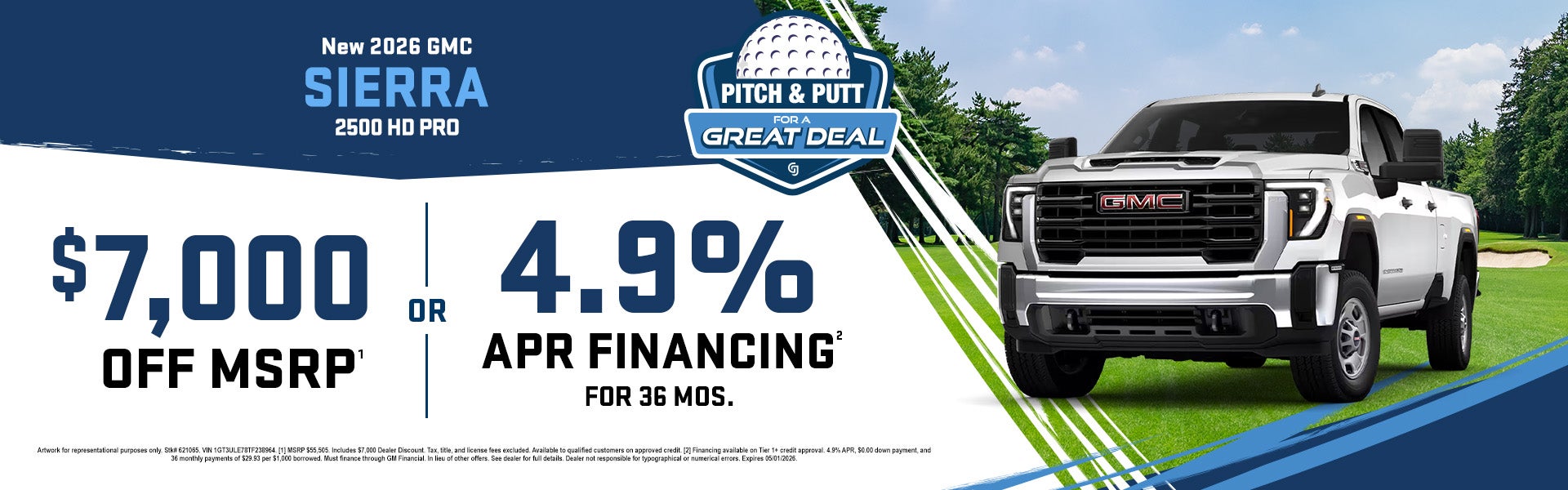 New 2026 GMC SIERRA 2500 HD PRO