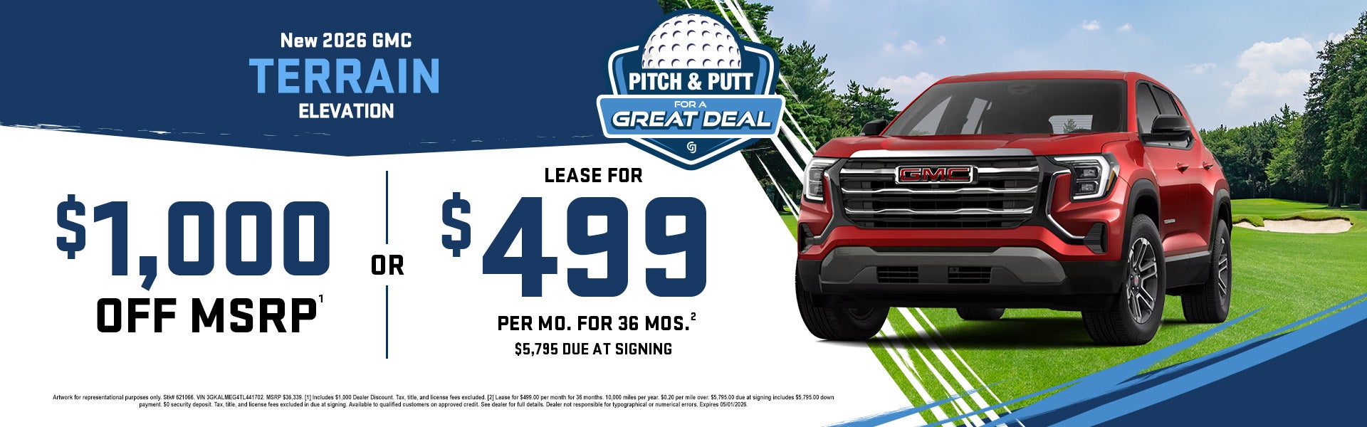 New 2026 GMC Terrain