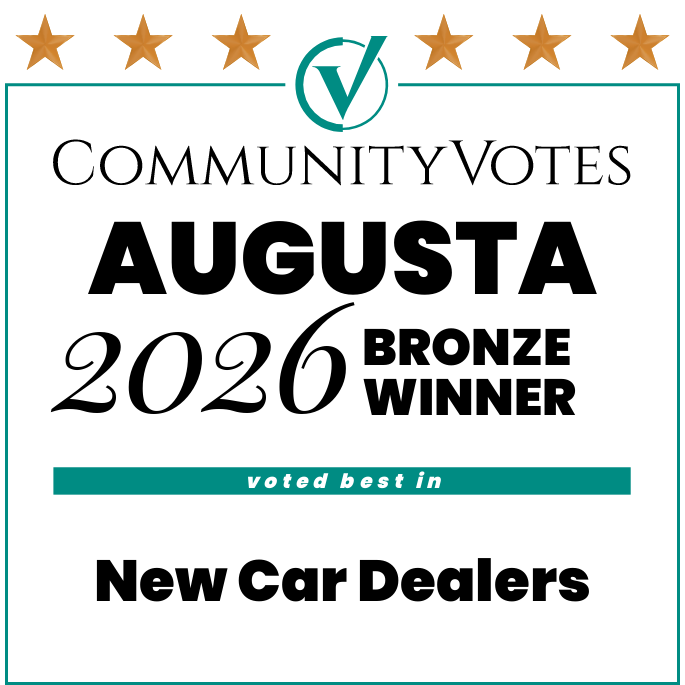 Community Votes Augusta 2026 Bronze Winner - New Car Dealers